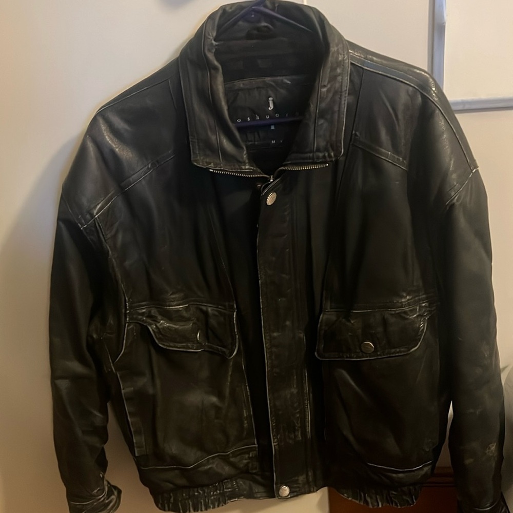 Leather jacket